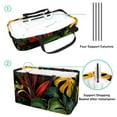 thumbnail image 4 of Tropical Plants Large Foldable Oxford Cloth Cube Organizer Tote Bag Toy Basket, 4 of 7