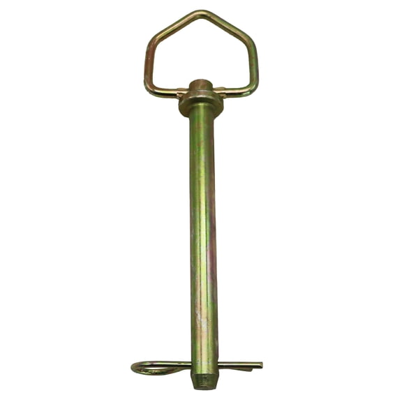 Braber Equipment, Folding Handle Hitch Pin, 5/8in. Diameter, Usable Length 4.25 in, Model# 702HPC