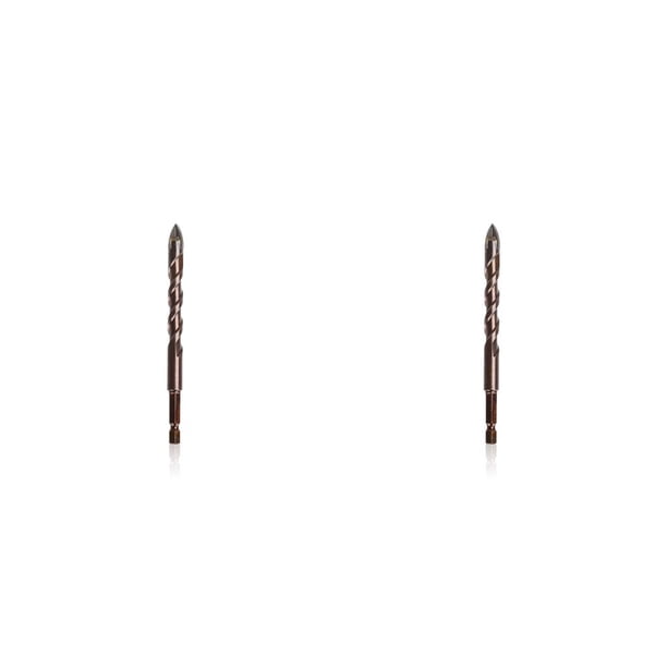 Scienceny Tile Drilling Bit Triangular Glass Ceramic Woodworking Ceramic Tools Stone Reusable Accessories Power Hand Household Replacement Type2 NO2 Scienceny CBP184588