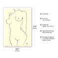 thumbnail image 2 of Siren (Sirène) - Conté Crayon on Paper by Henri Matisse c.1949 - Master Art Print 10in x 14in, 2 of 4