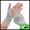 Silver Tone, Black, variant on Unique Bargains Breathable Flower Manicure Gloves 1 Pair Black