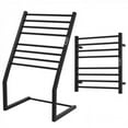 thumbnail image 4 of Freestanding Wall-Mounted Towel Warmer Rack with Eight Bars and LED Display, 4 of 9