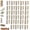 Silver*30PCS, variant on Door Hinge Screw Hole Repair Kit, Hinge Repair Screw Expansion Anchor Set, Cabinet Hinge Repair Hardware, Stripped Thread Restoration, Door Cabinet Furniture Repair