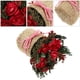 thumbnail image 3 of KAKOWELY Maceta de bonsái artificial con rosas artificiales decorativas para el hogar, 3 of 4