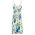 thumbnail image 5 of Various Fruits Design Sleeveless Dress Woman Fashion Long Dresses Women's Summer Suit Dress 2025, 5 of 7