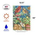 thumbnail image 3 of Toland Home Garden Winter Feast Winter Flag Double Sided 12x18 Inch, 3 of 5