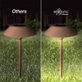 thumbnail image 2 of Feit OneSync Landscape Bronze Solar LED Pathway Light 1 pk, 40 Lumens, 2 of 5