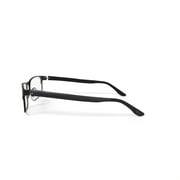 OCTO180 Mens Deuce! Browline Prescription Eyeglasses with Case, Gray