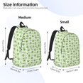thumbnail image 3 of KLL Green Avocado Print Travel Laptop Backpack - College Backpack Business Work Bag Nurse Bag Casual Daypack for Weekender Business Hiking -Small, 3 of 6