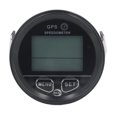 Waterproof Digital Tachometer GPS LED Display Speed Gauge with Hour