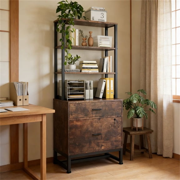 Double drawer filing cabinets, bookshelves, vertical filing cabinets, storage cabinets with storage space