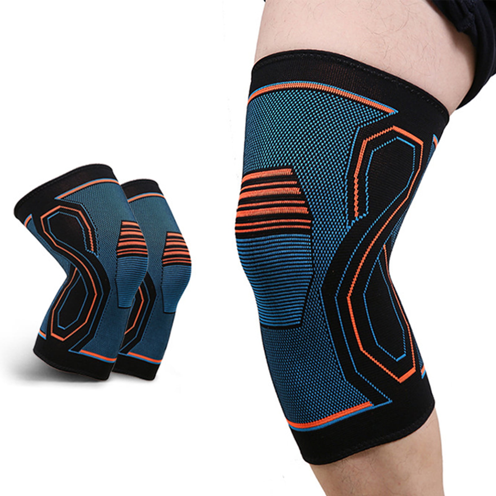Running Squats S,M,L,XL 2 Sleeves Basketball Details about   Knee Compression Sleeves 