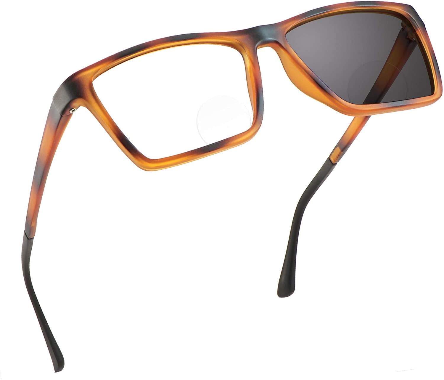  mincl Outdoor Big Frame Bifocal Reading Glasses For Women Men  2pcs Fashion Transition Photochromic Far Near Presbyopia Sunglasses  (2pcs-blue&brown, 0x) : Health & Household