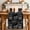 Dark Gray, variant on Vintage Flowers Table Runner - 48 Inch Long Dark Blue Dandelion Plants Pastoral Botanical Cotton and Linen Blended Dress Scarves Farmhouse Table Runner for Kitchen Dining, Coffee Table, 13" x 48"