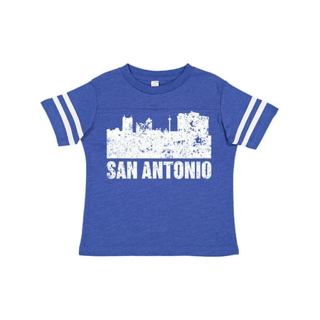 

Inktastic San Antonio Texas Skyline with Grunge Gift Toddler Boy or Toddler Girl T-Shirt