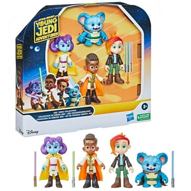 Star Wars Collectible kids Jedi Action Figure Sets, 4"H, 4 Count
