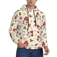 thumbnail image 2 of Daiia cute Santa with Gifts for Men's Fashion Hoodies & Sweatshirts with Kangaroo Pocket Hooded Sweatshirt Breathable & Moisture Wicking-Medium, 2 of 7