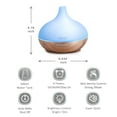 thumbnail image 4 of ASAKUKI Essential Oil Diffuser Gift Set, 300 ml Ultrasonic Aromatherapy Diffuser & Humidifier for Essential Oil and Better Sleep, 4 of 12