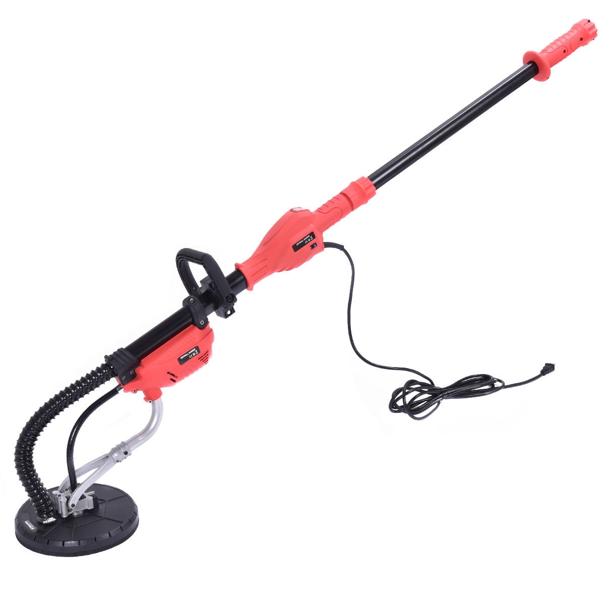 Costway Drywall Sander 750w Commercial Electric Adjustable Variable Speed Sanding Pad Walmart Com