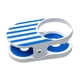 thumbnail image 4 of Soporte para tazas y botellas de plástico reforzado con clip para colgar en el escritorio. Azul, 4 of 9