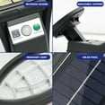 thumbnail image 6 of Qocolhg Solar Street LED Lights Outdoor, Remote Control Waterproof Motion Sensor Security Wall Light Solar Powered Lamp with 3 Modes for House, Garden, Street, Deck, Yard, Garage, Patio, Clearance, 6 of 6