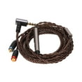 thumbnail image 4 of Cable para auriculares, cable para auriculares, cable para auriculares plateado, cable para auriculares con control de micrófono, rendimiento de alta gama, 4 of 12