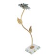thumbnail image 3 of Adorno de mesa de flores adorno de flores de metal de estilo elegante para cafetería ANGGREK Otros, 3 of 8