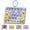 Blue, variant on 26-Key Keyboard Fidget Toy, Mechanical Clicky Tactile Keychain, Portable Stress Relief for Desk & Travel
