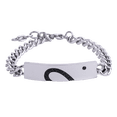 thumbnail image 3 of Pulseras de Pareja LuckyLy Cuore Acero Inoxidable Zirconias UNITALLA, 3 of 8