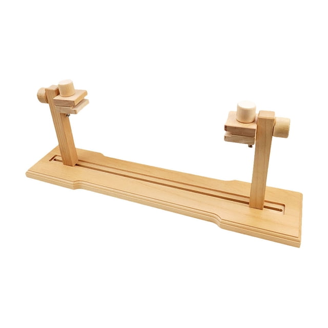 HEANUJJ 1ensemble Support de Couture de Table Réglable en Kaki pour Amateurs de Point de Croix pour Usage Domestique