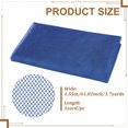 thumbnail image 2 of Tela de malla azul real de 36 x 61 pulgadas, ligeramente elástica, para bolsillos y correas de mochila, red para ropa, bolsas de compras, 2 of 9