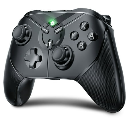 Bonacell PC Gamepad Controller, Wireless Switch Pro Controller for Nintendo Switch/Lite/OLED Controller, Double Vibration, Extra Switch Pro Controller with Wake-up,Turbo Function