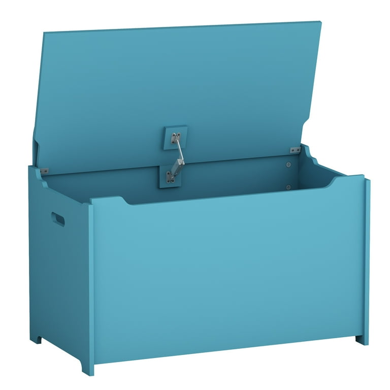 iRerts Kids Toy Box Storage Chest Wood Toy Storage Organizer Kids Toy Storage Bench with Hinges and Seating Bench Toy Storage Box for Boys Girls