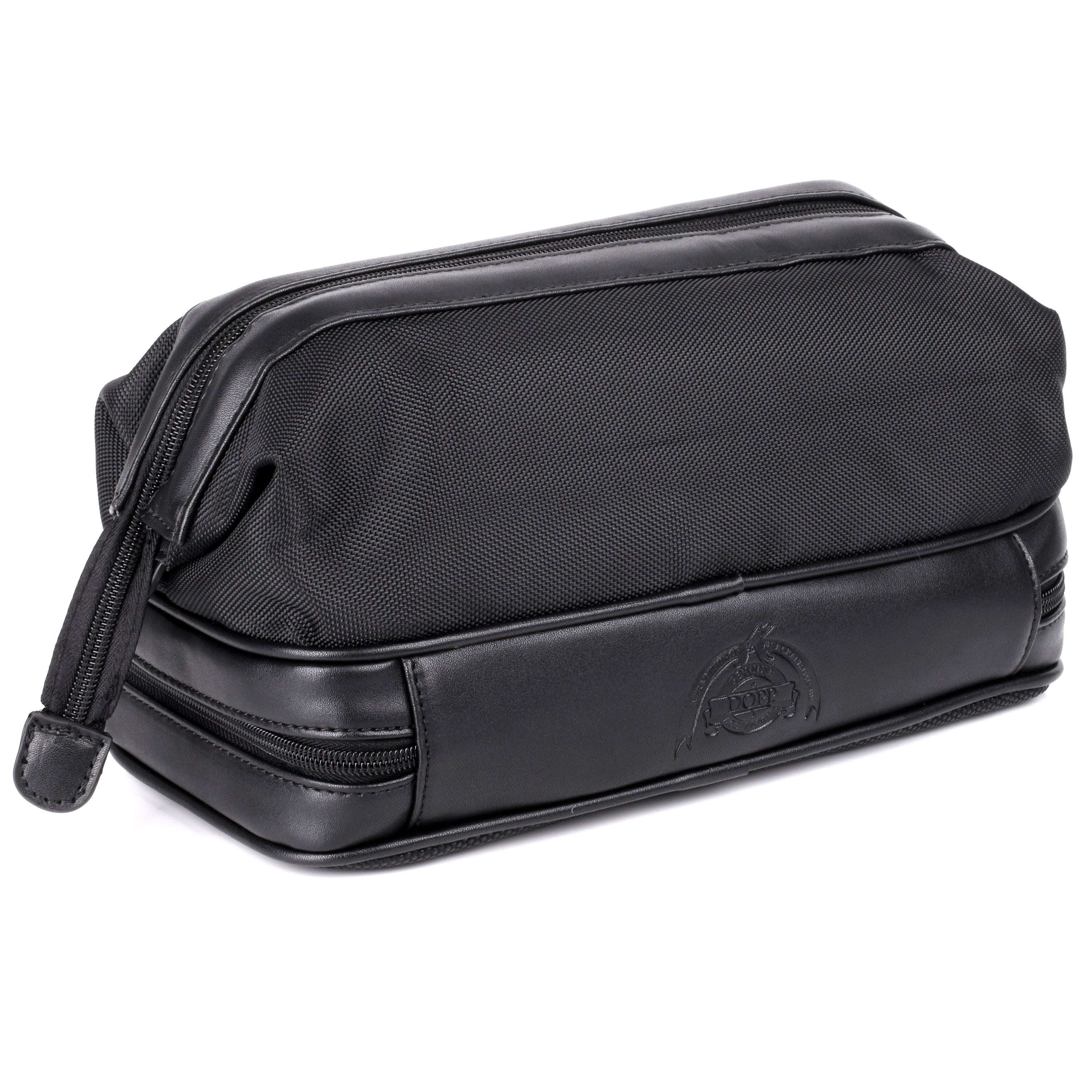 Dopp Men's Super Travel Kit with Bonus Items Nylon, Black