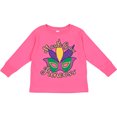 thumbnail image 3 of Inktastic Mardi Gras Princess Girls Long Sleeve Toddler T-Shirt, 3 of 5