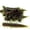 Orange, variant on Floofy Newfie Tackle 3" Floating Hellgrammite Fishing Lures, 10 Count