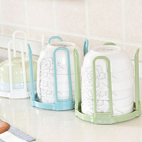 Hytrove Campers Bowls Organizer Plastic 1Set White