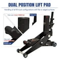 thumbnail image 3 of HPDAVV Hydraulic Forklift Jack 5 Ton (10,000 lb) Capacity, Dual Position Forklift Service/Hydraulic Floor Jack Black for Truck Tractor, Lifting Range 2.76"-28.74", 3 of 9