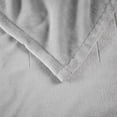 thumbnail image 3 of True North by Sleep Philosophy Plush Heated 50x70" Throw with Built-In Control - Grey, 3 of 4