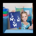 thumbnail image 2 of Sun Print Paper Kit,Cyanotype Paper,30 Sheets Cyanotype Paper with 2 Sheet Acrylic Panel,Activated Printing Art Paper,30 x Cyanotype Paper 2 x Acrylic sheet,Random Color, 2 of 8