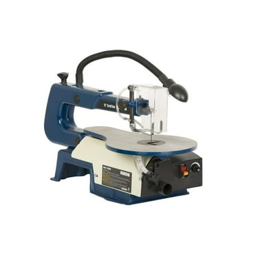 RIKON 10600VS Tools 16 Inch Variable Speed Scroll Power Saw with Lamp, Blue