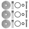 thumbnail image 2 of Freeze Plug Kit, Long Life-Span Durable Billet Aluminum Freeze Plug 15pcs  Replacement For   Engine 1989-2007 5.9L 12/24 Valve For Auto, 2 of 8
