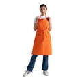 thumbnail image 3 of Chef Works Unisex Butcher Apron, Tangerine, One Size, 3 of 5