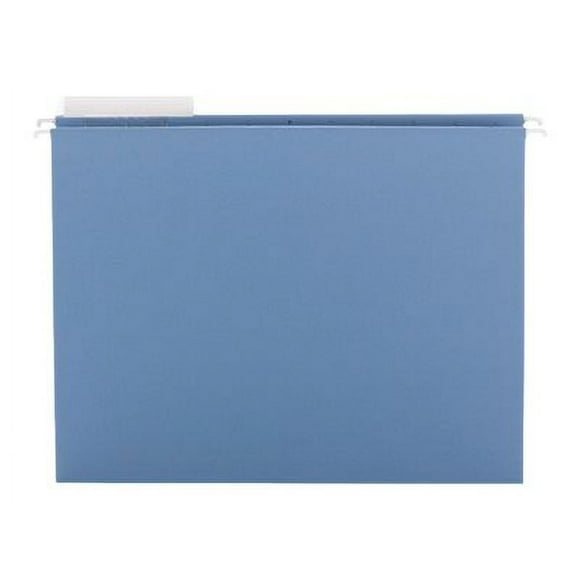 Smead - Hanging file - for Letter - tabbed - blue (pack of 25)