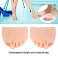 thumbnail image 2 of NestledNature Valgus Corrector, 1 Pair Silicone Straightener Hallux Valgus Corrector Toe Protector Foot Care, Hallux Valgus Corrector For Hammer Toes, Claw Toes, 2 of 8