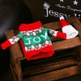 thumbnail image 5 of Leojiow Christmas Wine Bottle Knitted Sweater Covers Set 16X11X2Cm A, 5 of 7