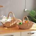 thumbnail image 5 of Willow Fruit Picnic Basket Rattan Egg Basket Kitchen Storage Basket S, 5 of 5