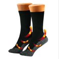 thumbnail image 2 of UK Winter Warm 35 Aluminized Keep Feet Sock Heat Fibers Insulation Below Socks, 2 of 5