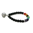 thumbnail image 3 of 7 Chakra Essential Oil Diffuser Bracelet- Black Onyx Stone, 3 of 3