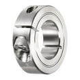thumbnail image 3 of Single Split Clamp-On Shaft Collar 7/8" Bore One-Piece Clamping Collar, 1-5/8" OD, 1/2" Width, Stainless Steel, 3 of 5